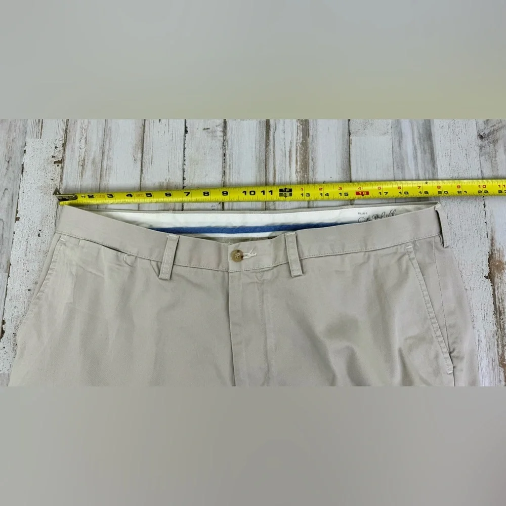 Polo Ralph Lauren Men’s Chino Stretch Straight Fit Pants Beige 40x32